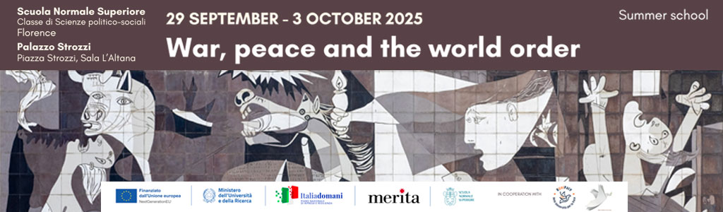 Summer School ‘War, Peace and the World Order’